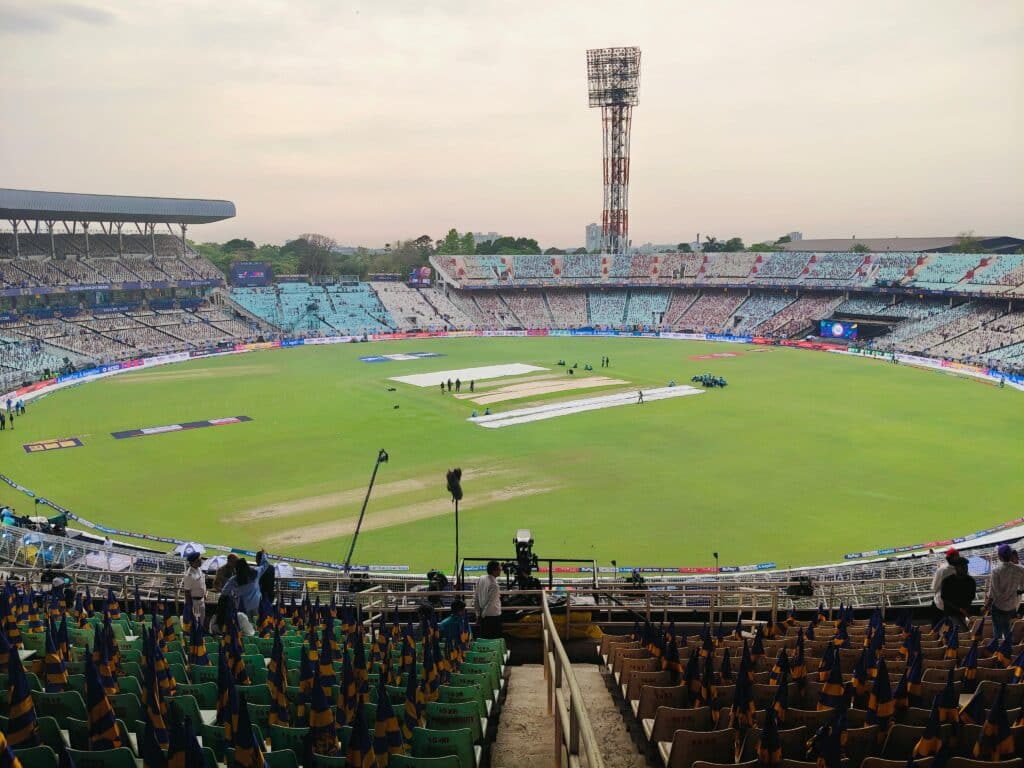 T20 World Cup 2026 India vs Pakistan match cricket stadium panoramic view